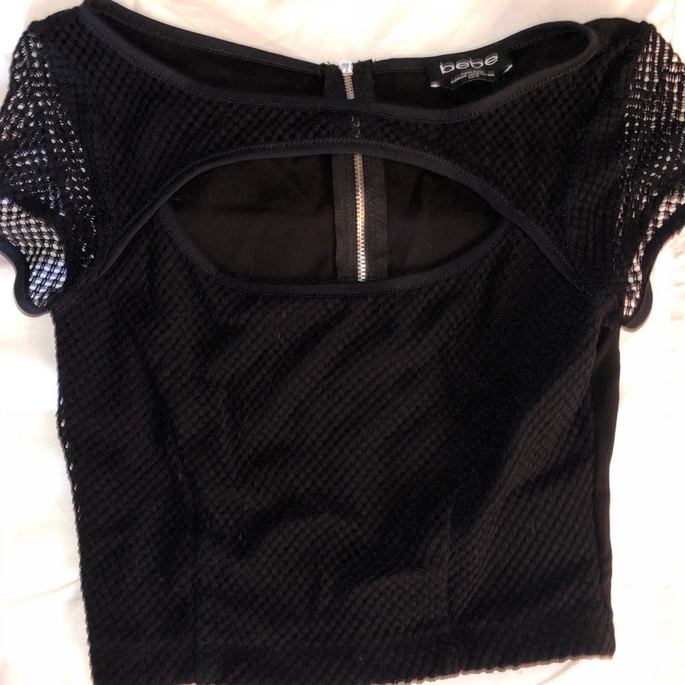 Bebe crop top